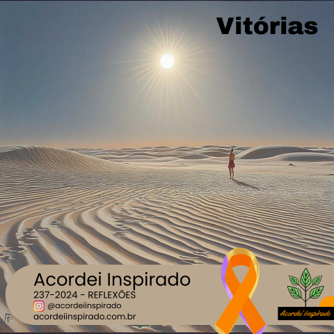 Acordei Inspirado 237/2024 - Vitórias