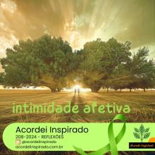 Acordei Inspirado 208/2024 - Ocupação afetiva